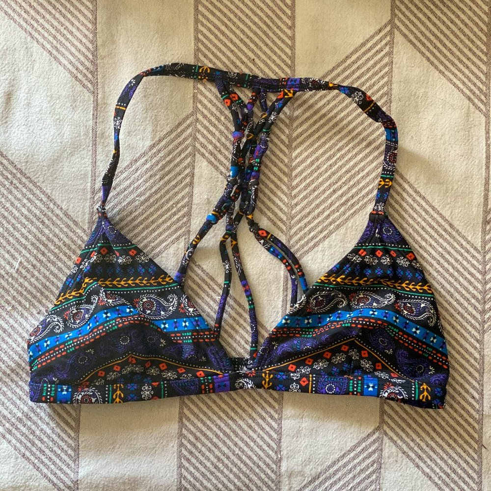 Paisley Bikini Top